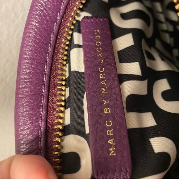 Marc By Marc Jacobs Purple Leather Crossbody Bag - Picture 7 of 10